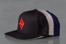 Load image into Gallery viewer, Iconic Hulk 3D Logo Snapback - Black w/Red